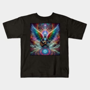 rainbow wings Kids T-Shirt